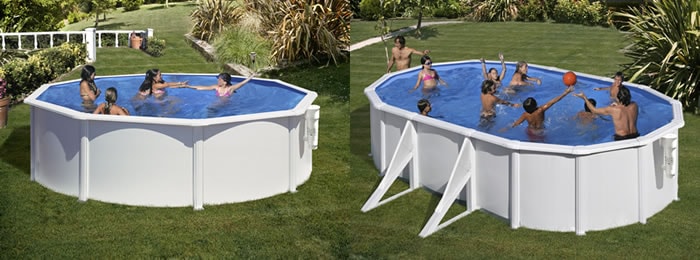 Baseny Gre Azory najtańsza opcja o 132 cm wysokości Baseny Gre Azory