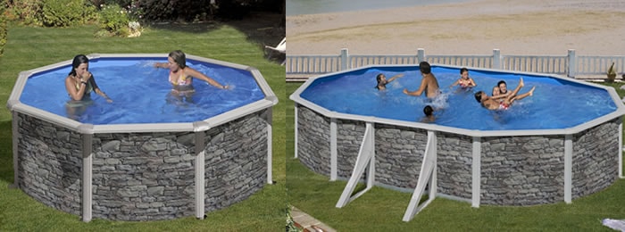 Baseny Gre Sardynia o wyglądzie rustykalnym Baseny Gre Sardynia