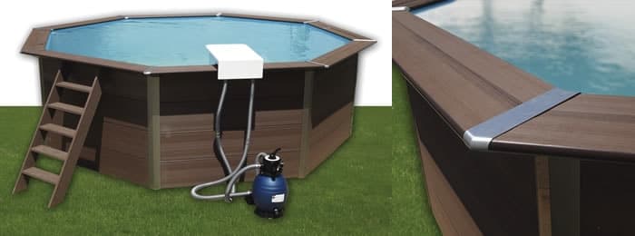 Baseny Kompozytowe najnowszej generacji w wykończeniach drewnianych Baseny Kompozytowe