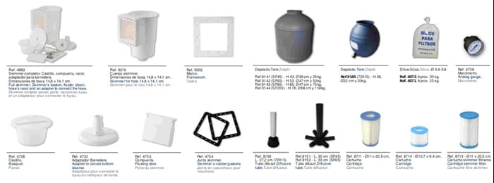 Części do Basenu Toi