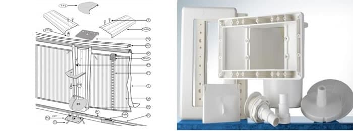 Części Zamienne do Basenów Gre