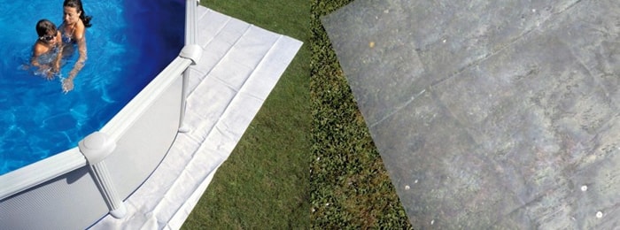 Maty pod basen, dodatkowa ochrona linera Maty pod Basen