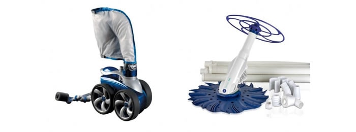 Odkurzacze basenowe hydrauliczne: katalog ze wszystkimi markami Odkurzacze Basenowe Hydrauliczne